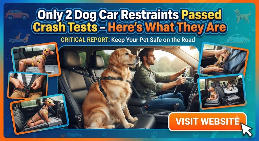 Dog Car Restraints: The ONLY 2 That Passed Crash Tests