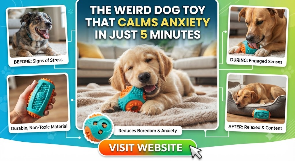 The Weird Toy That Calms Anxious Dogs in 5 Minutes